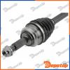 Demi-Arbre de Transmission ATM droite pour KIA | NPW-KA-394, 49501-G6400